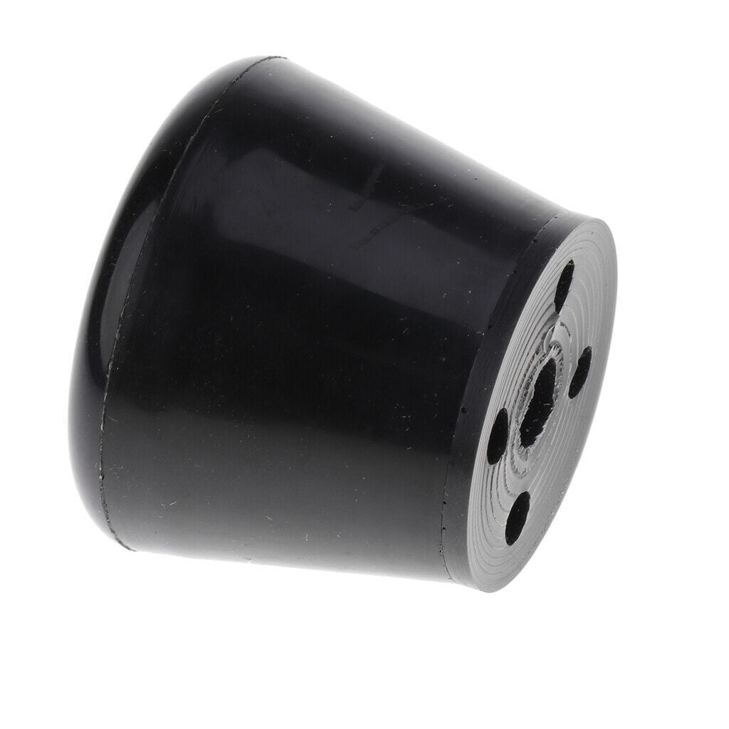 2Pcs Quad Roller Skates Toe Stops Stopper Gear for Adults Outdoor Skating Black