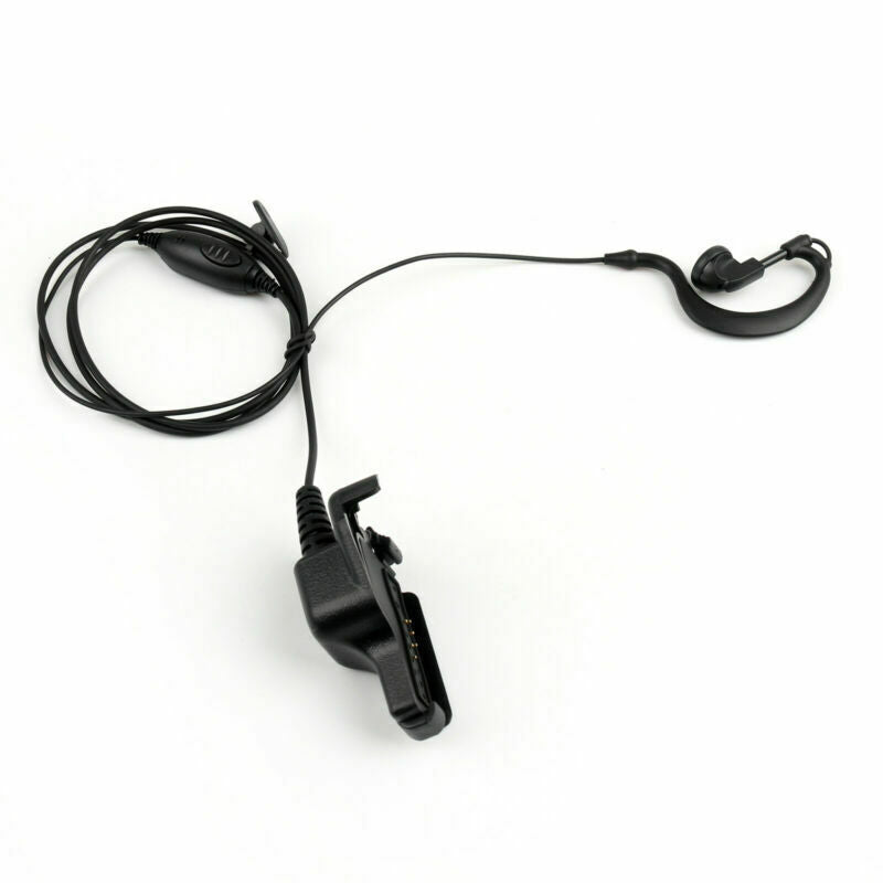 1xG-Shape Ear Hook Earpiece Headset PTT MIC Fr  XTS5000 MTX838 GP1200 UA