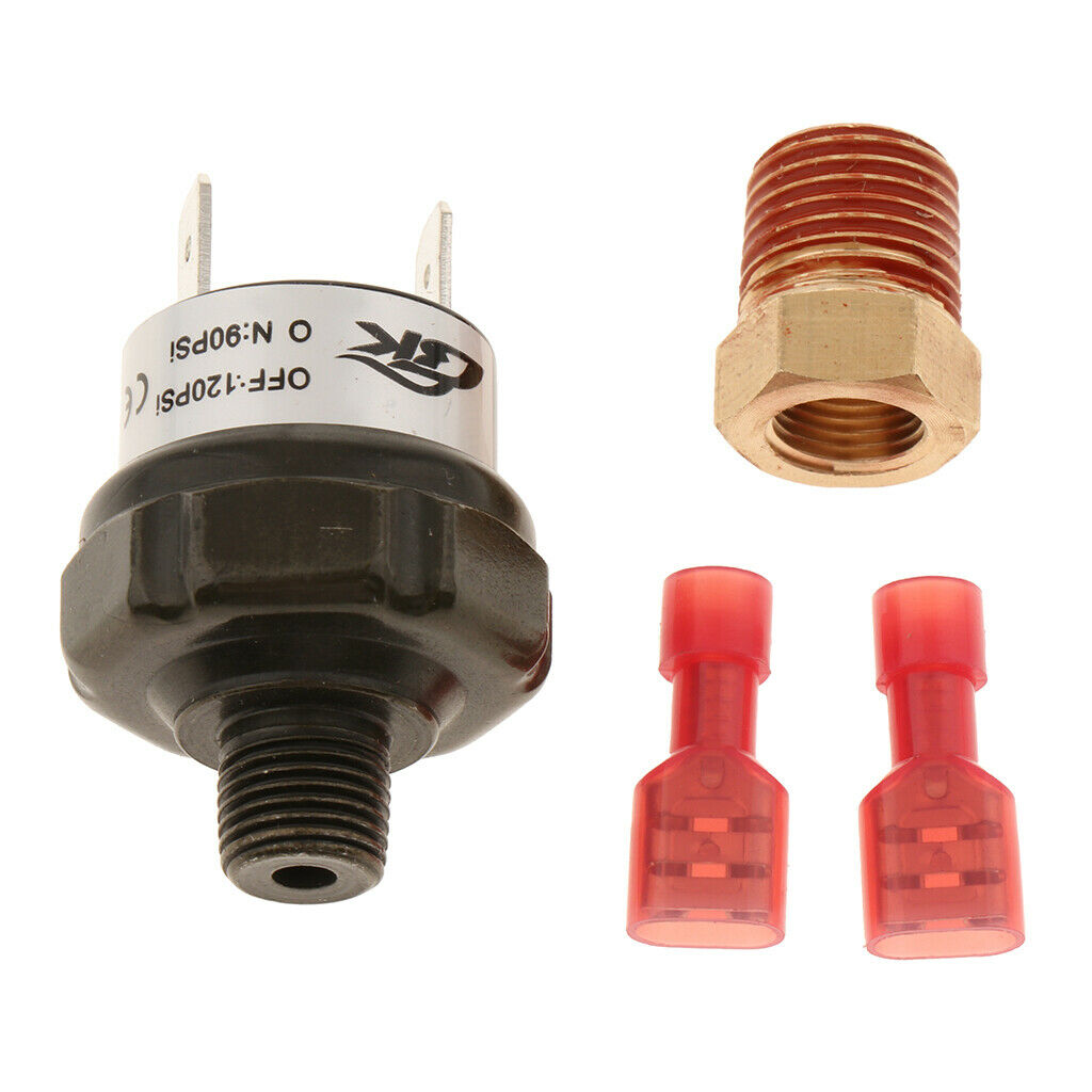Heavy Duty Metal 90-120 PSI Air Pressure Control Switches Control Valve