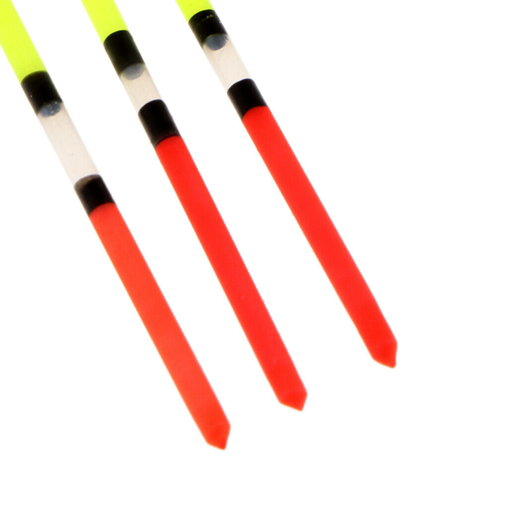 100x Plastic Fishing Float Floating Stick Tube Super Buoyancy Sensitivity