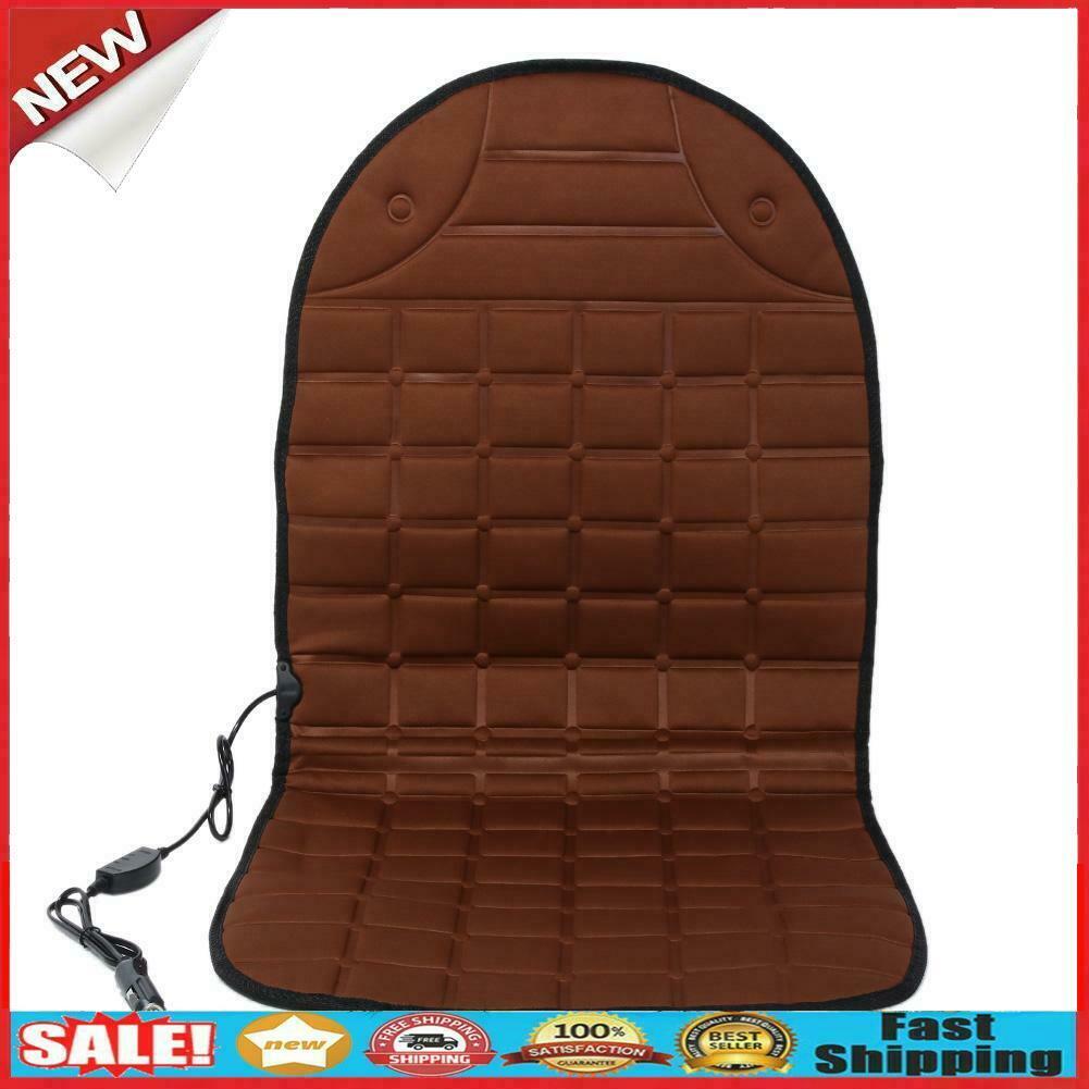 12V Universal Car Auto Heating Pad Cover Heated Warming Seat Cushion @
