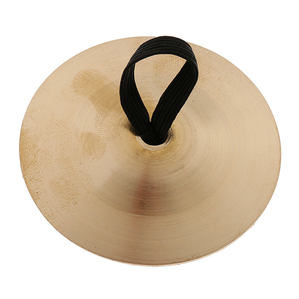 2x Percussion Musical Instrument Belly Dance Finger Cymbals Christmas Toys