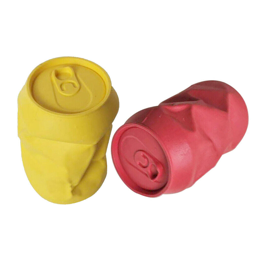 Cans Shape Pet Chew Bite Toys Dog Teething Clean Toys For Dogs Puppy Red