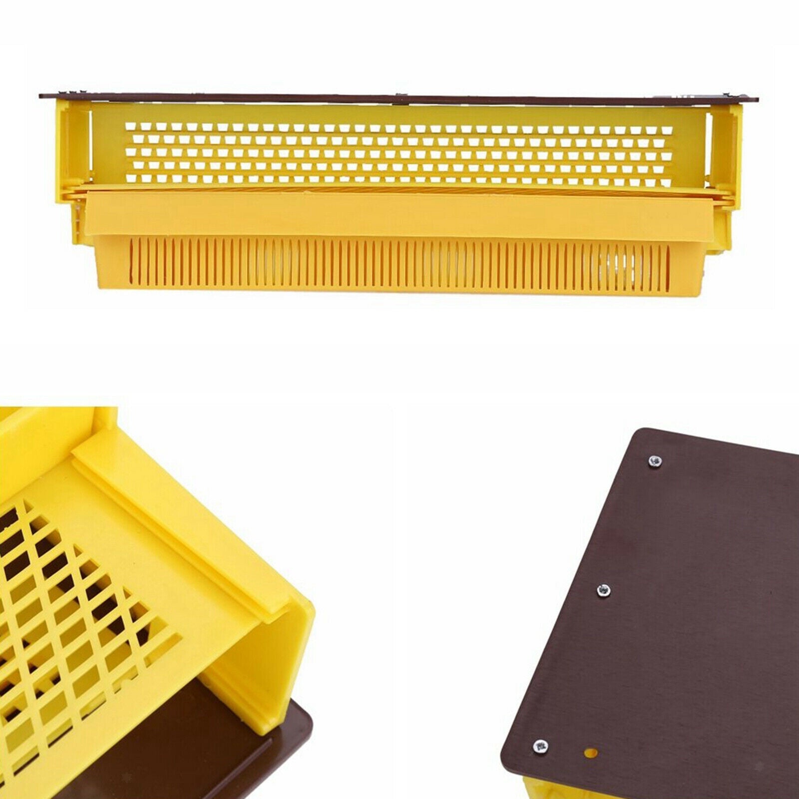Bee Pollen Trap Ventilated Pollen Tray Collector Beehive Entrance Durable