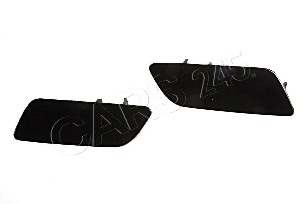 Headlight Washer Covers LH+RH PAIR Fits AUDI A6 C6 2008-2010