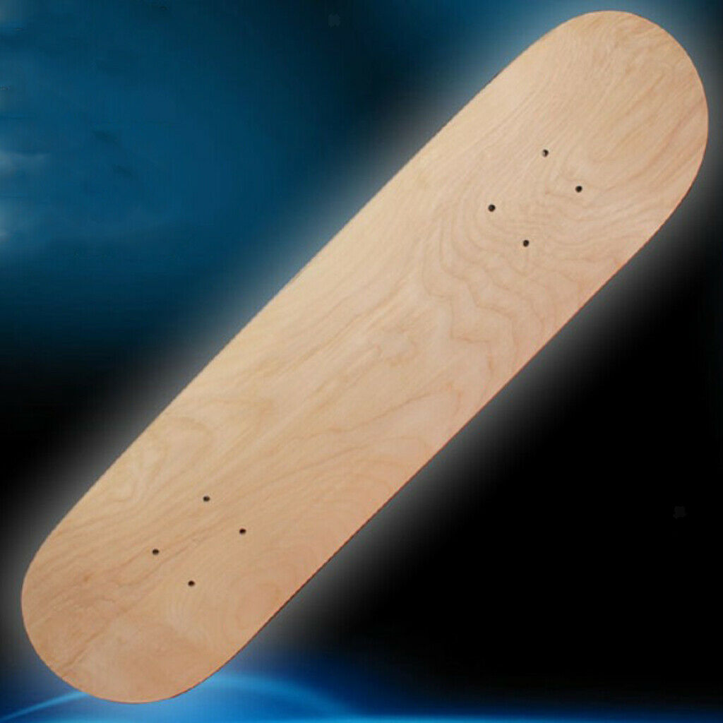 7Ply   Blank   Maple   8 . 0 "  Skateboard   Deck   Double   Concave   Longboard
