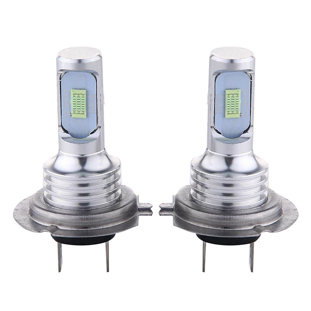 2 Packs H7 LED Headlight Kit 35W 4000LM Car Bulb High Power 8000K 12-24V