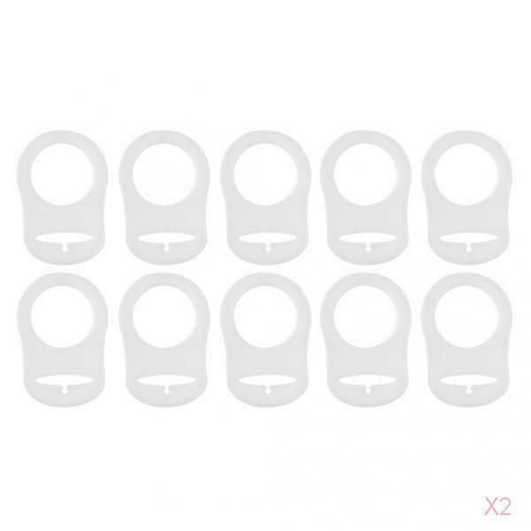 20 Pieces Silicone Button  Dummy Pacifier