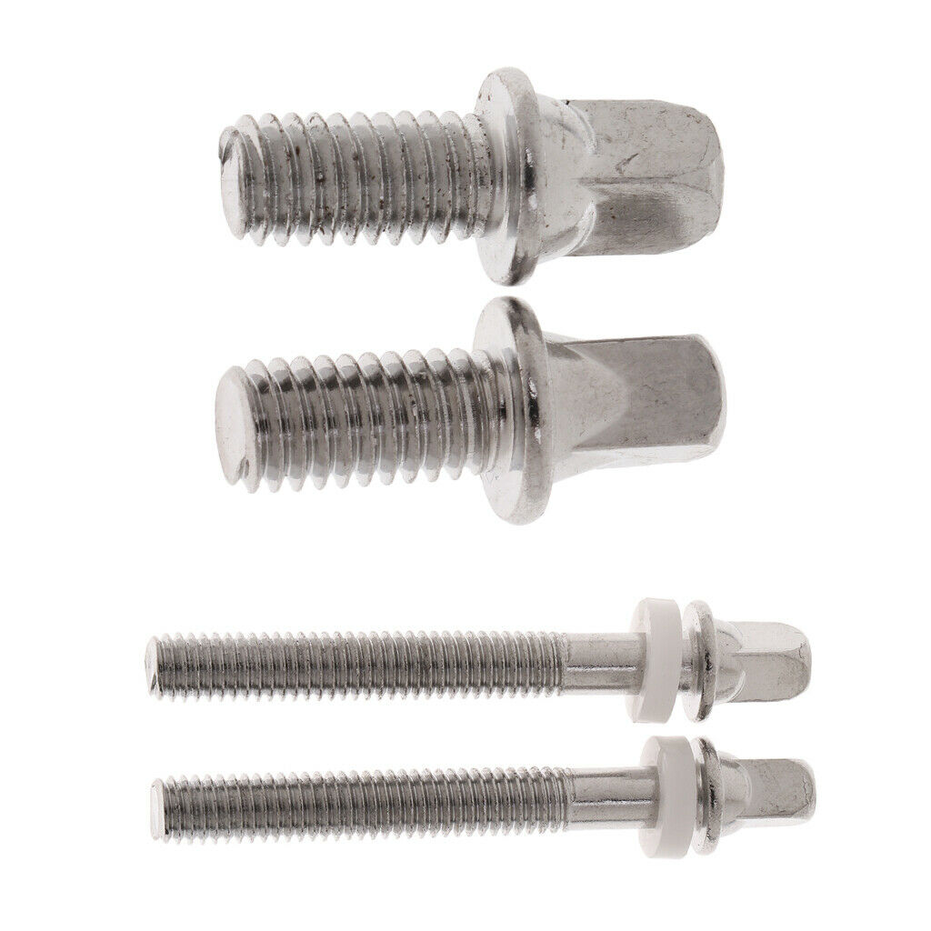 Metal Drum Tension Rods Drum Bolts Percussion Instrument Parts 10/33mm
