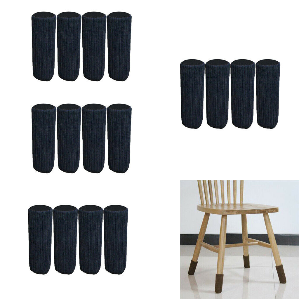 Chair Leg Socks - 16 Pcs Knitted  Socks Chair Leg Floor