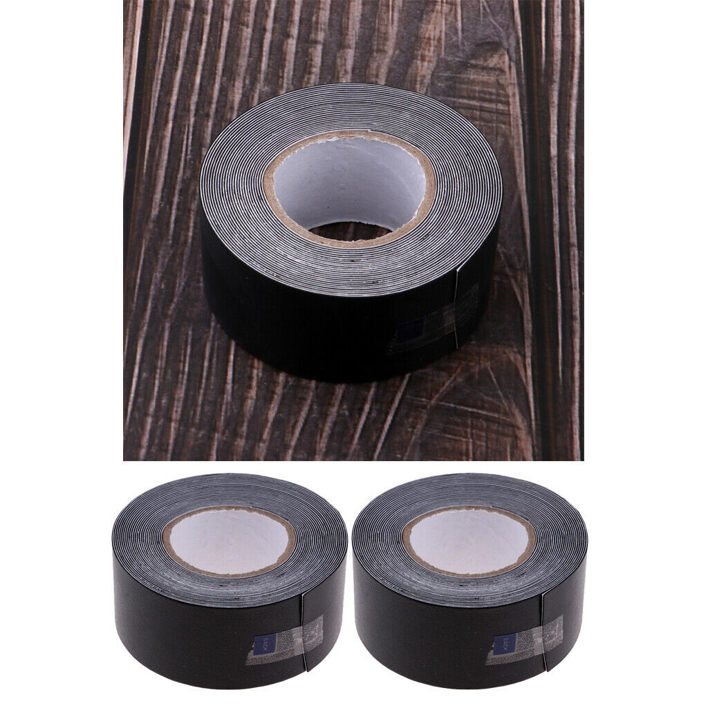 2 Pcs Premium PU Sports Tennis Badminton Racquet/Racket Head Protection Tape