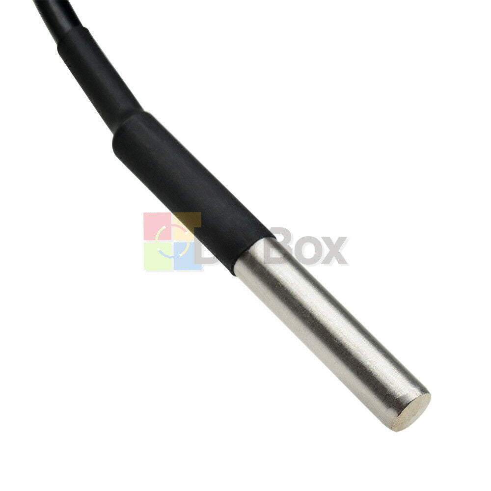 Waterproof Digital Thermal Probe or Sensor DS18B20 Lengthï¼š1M