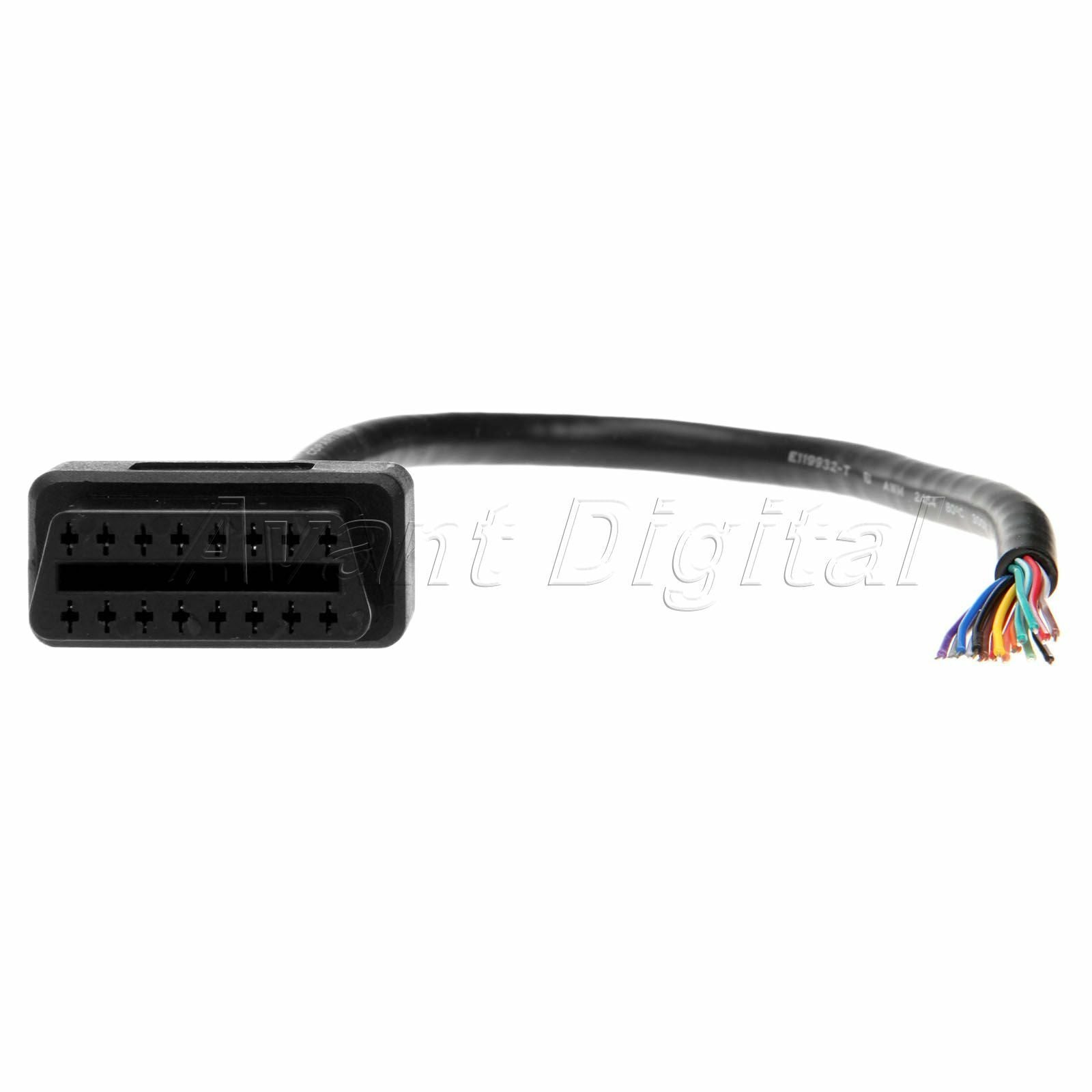 Wholesale 16 Pin Female OBD2 OBD-II Female Extension Connector Diagnostic Cable