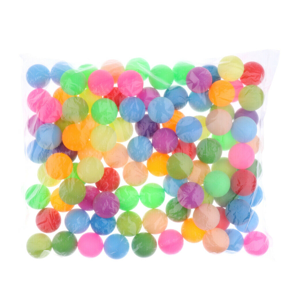 Prettyia 100pcs Table Tennis  Pong Balls / Club Beer Pong / Cat Balls