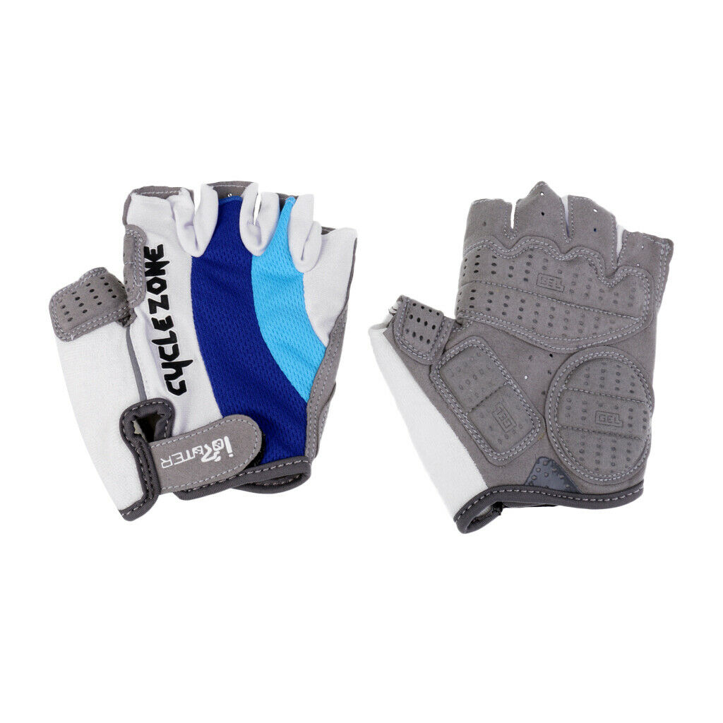 Breathable Anti-slip Shockproof Mountain Bike Cycling Half Finger Gloves XL