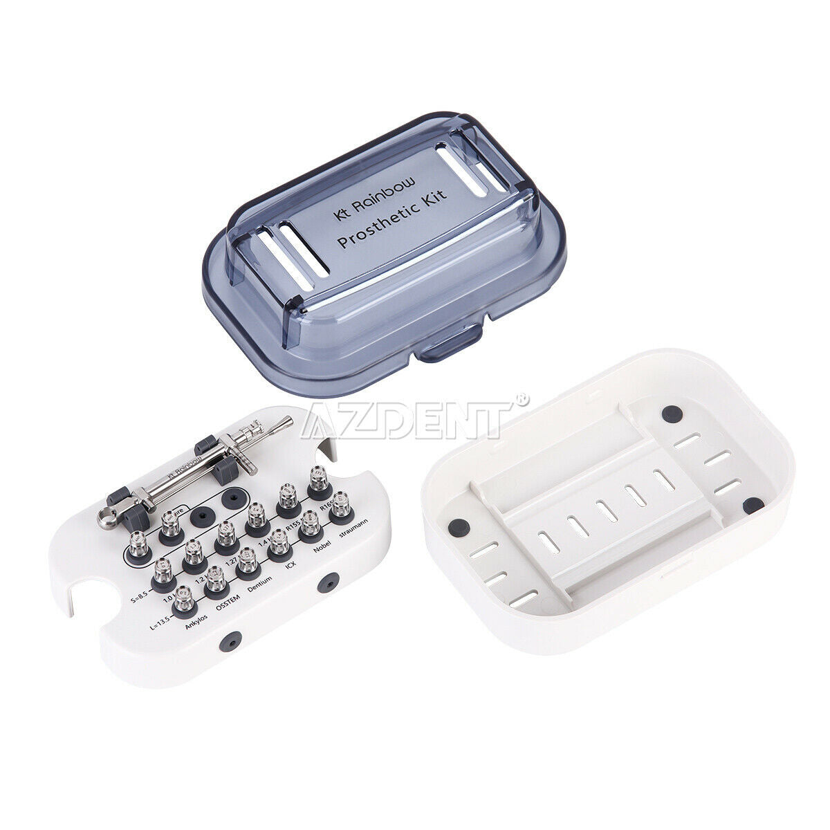 Dental Torque Wrench Ratchet 10-70NCM 14pc Drivers Medical Grade Stainless Steel