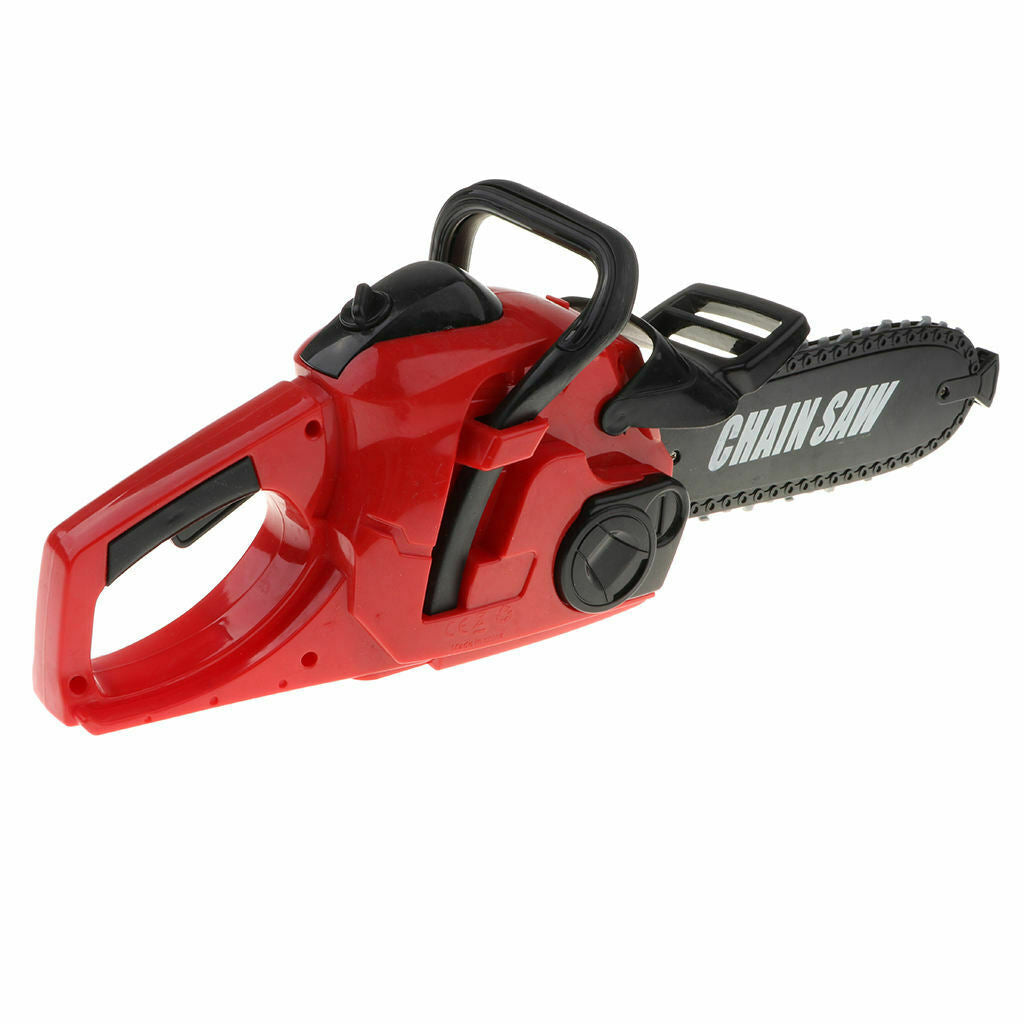 Electric Chainsaw Power Tool with Sounds Kids Tools Children Boys Toys Set