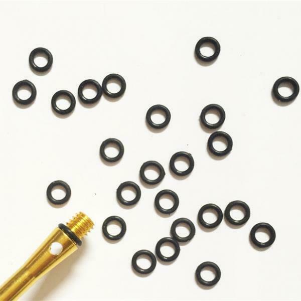 30pcs  Shafts +100 Pcs  Tip Gaskets O-Rings Grommets /Washers Black