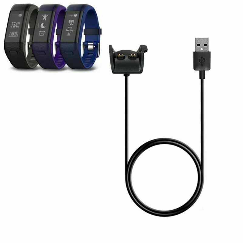 USB Charging Cable Charger Cradle For Garmin Vivosmart HR / HR+ Activity Tracker