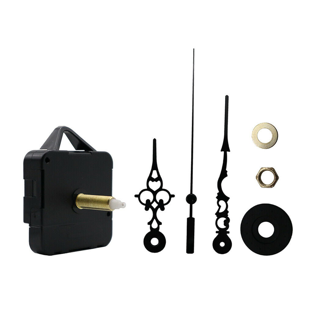 1 Set Long Shaft Clock Movement Mechanism DIY Wall Clock DIY Repair Parts