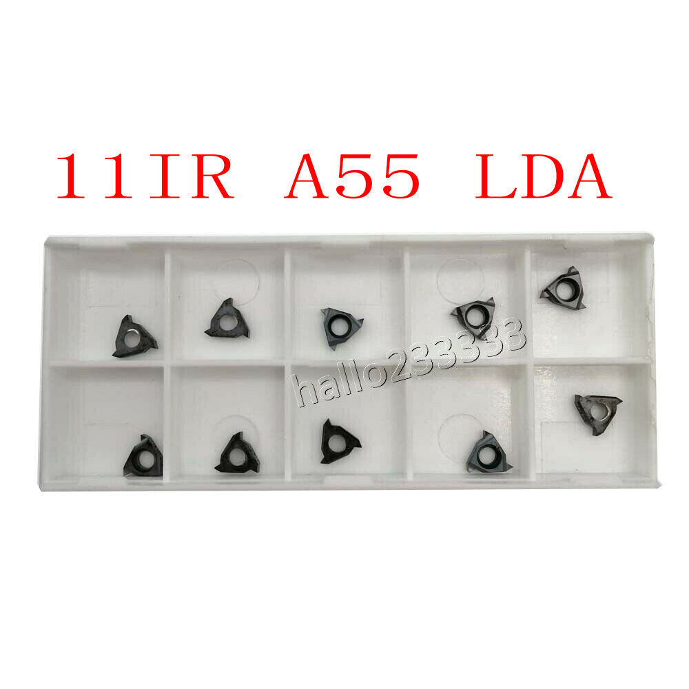 55° 11IR A55 LDA CNC lathe Tool Threading Insert Carbide Insert For P.M.K