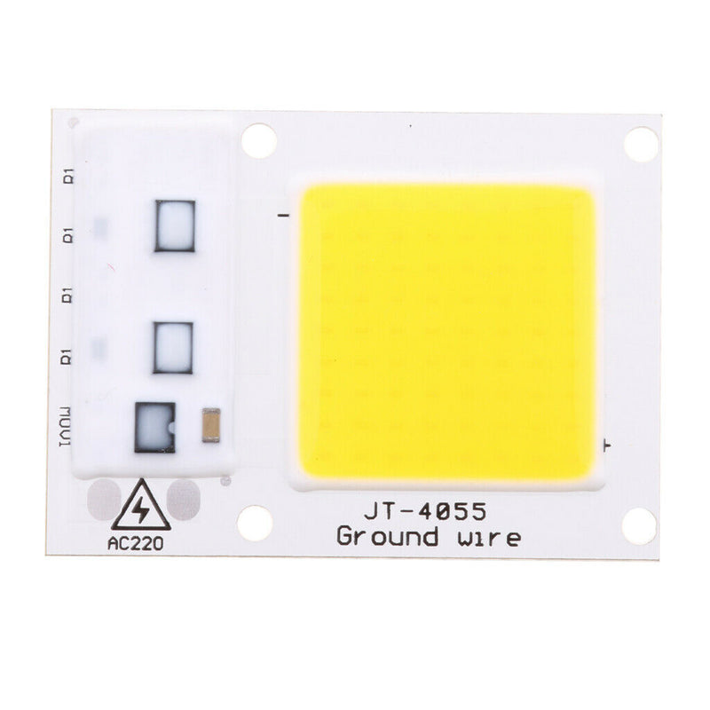 LED Floodlight Chip 220V AC Integrated Smart IC Driver DIY 20W Warm White