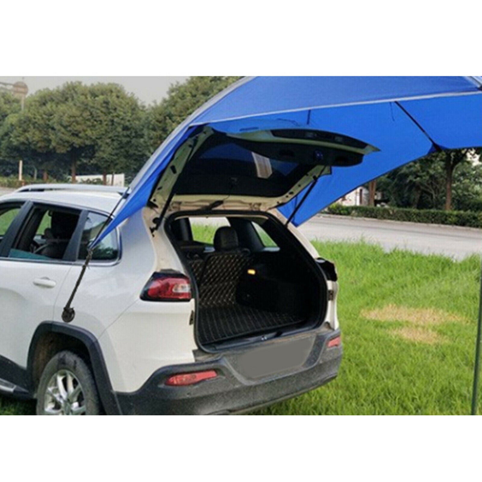 Suction Cup Anchor with Securing Hook Strap as Car Side Awning for RV Boat