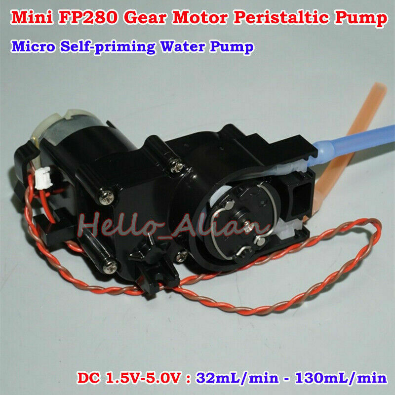 DC 1.5V-5V 3V Mini Peristaltic Pump Micro Self-priming Water Suction pump S