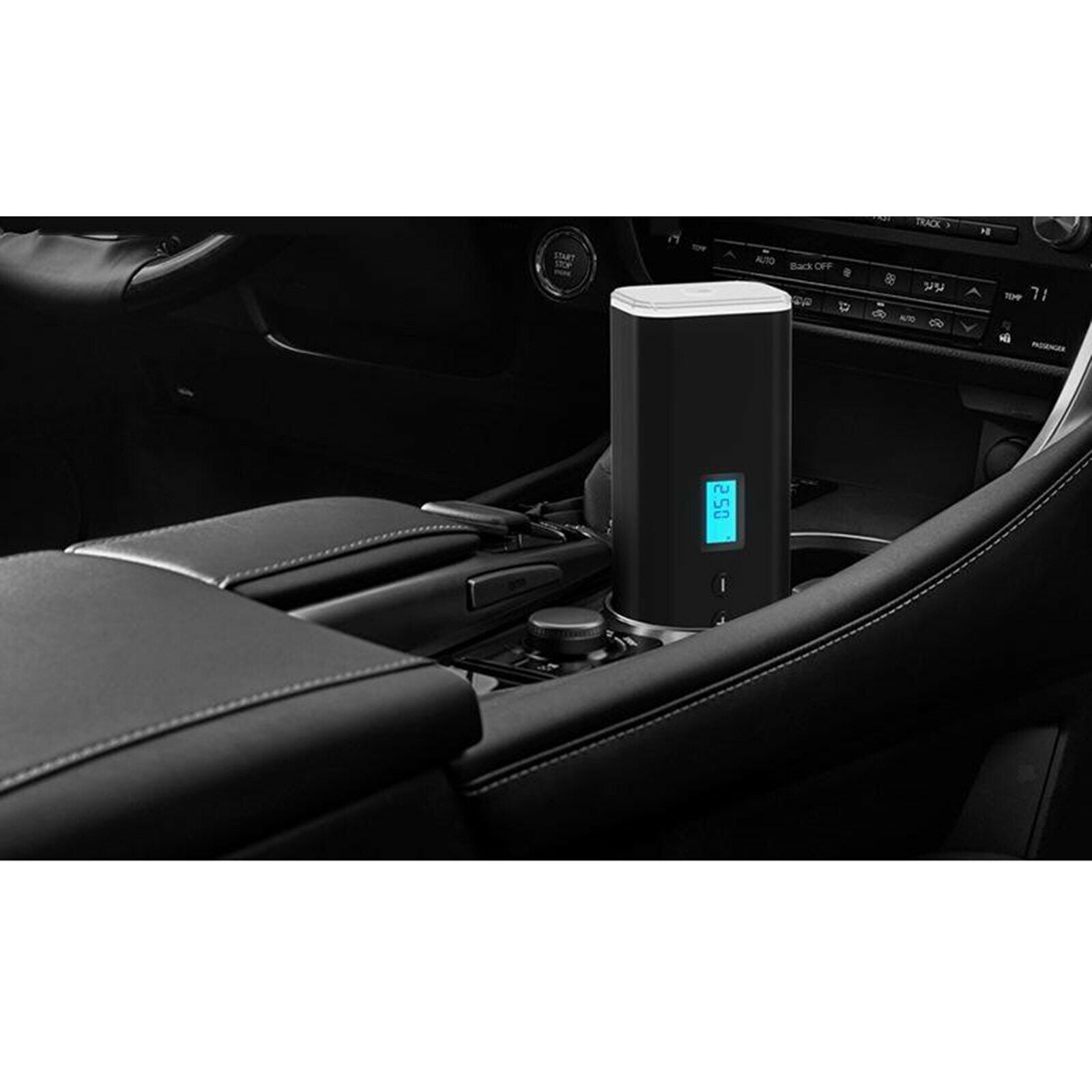 Portable 14.8V Auto Air Tire Pump Smart Car Electric Inflator Wired