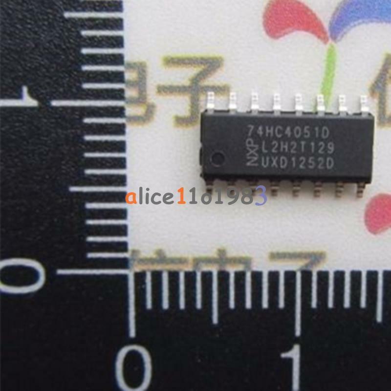 10PCS 74HC4051D SOP-16 74HC4051 SMD 8-channel Analog multiplexer/demultiplexer