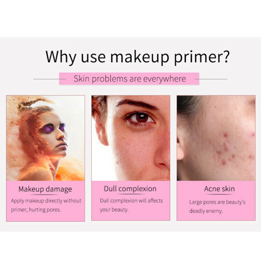 Moisturizing Makeup Primer Nourishing Pore Acne Fine Lines Cover Concealer