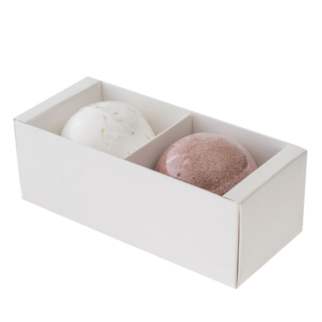 2Pcs Natural Essential Oils Bath Ball Scented Bath Salt for Bubble Spa Bath