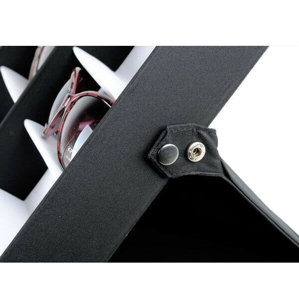 Storage Box Glasses Holder Fading Screen Can Hold 18 Pairs Of Glasses