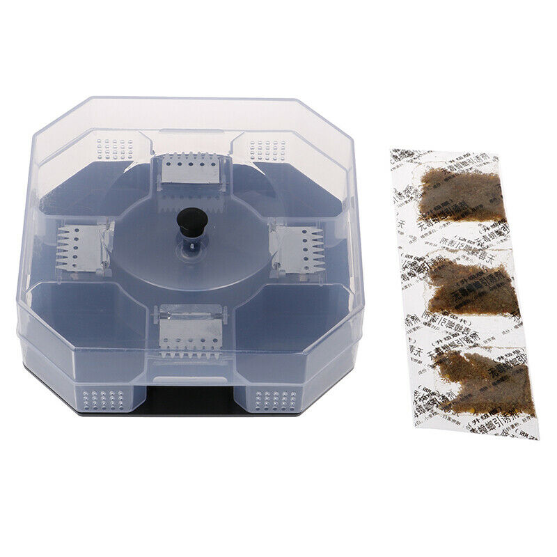 Home Cockroach Traps Box Reusable Bug Roach Catcher Killer Bait Traps PesticiDD