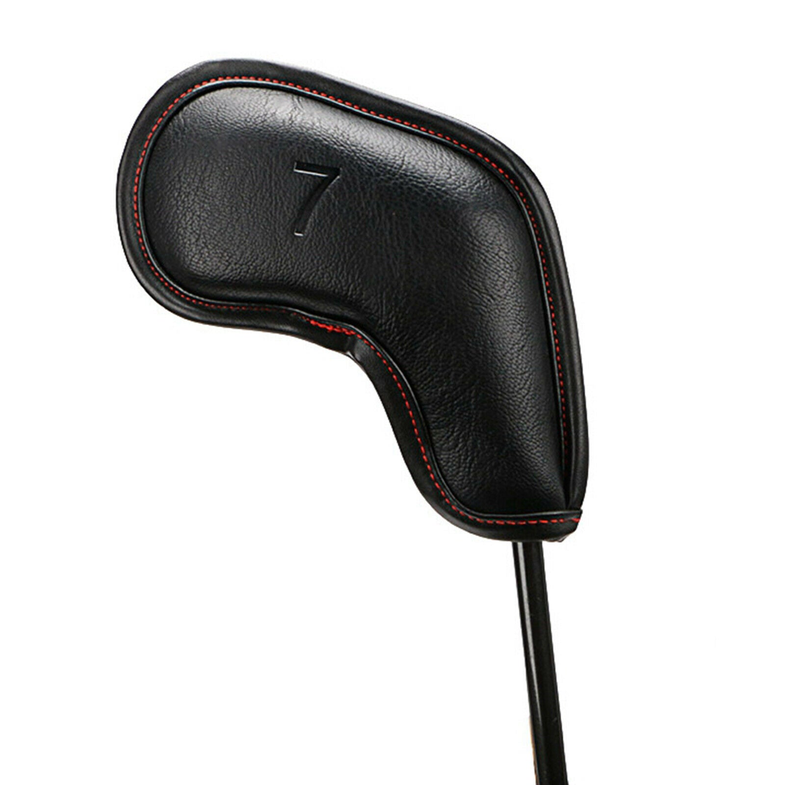 10pc Golf Iron Head Covers Protective Long Neck Club Headcover Sleeves