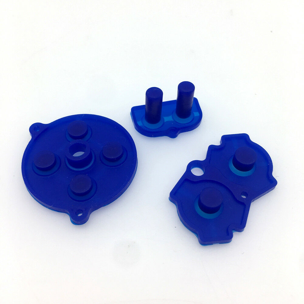 1 Set BLUE Conductive Silicone button pads For Nintendo Game Boy Advance GBA