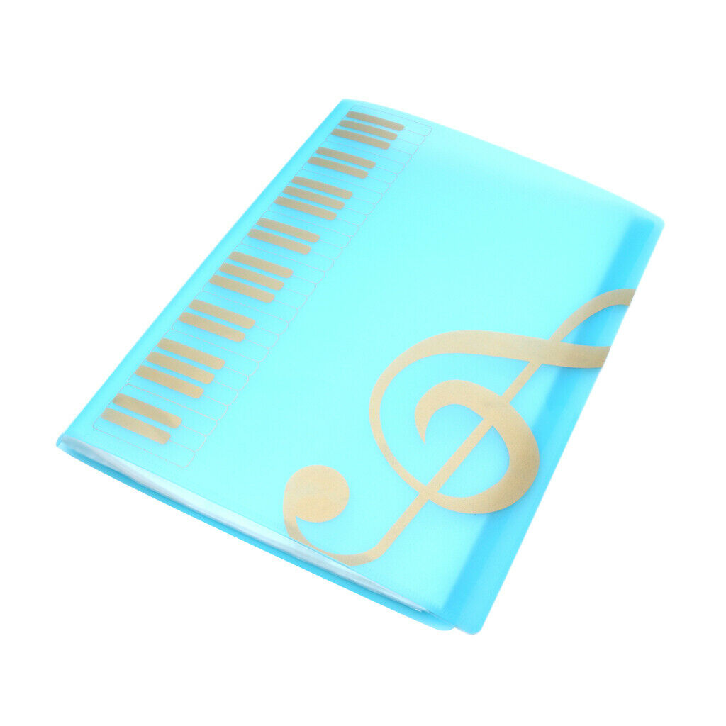 Document Storage Holder  Sheet Folder Paper  PVC Plastic Safer Blue