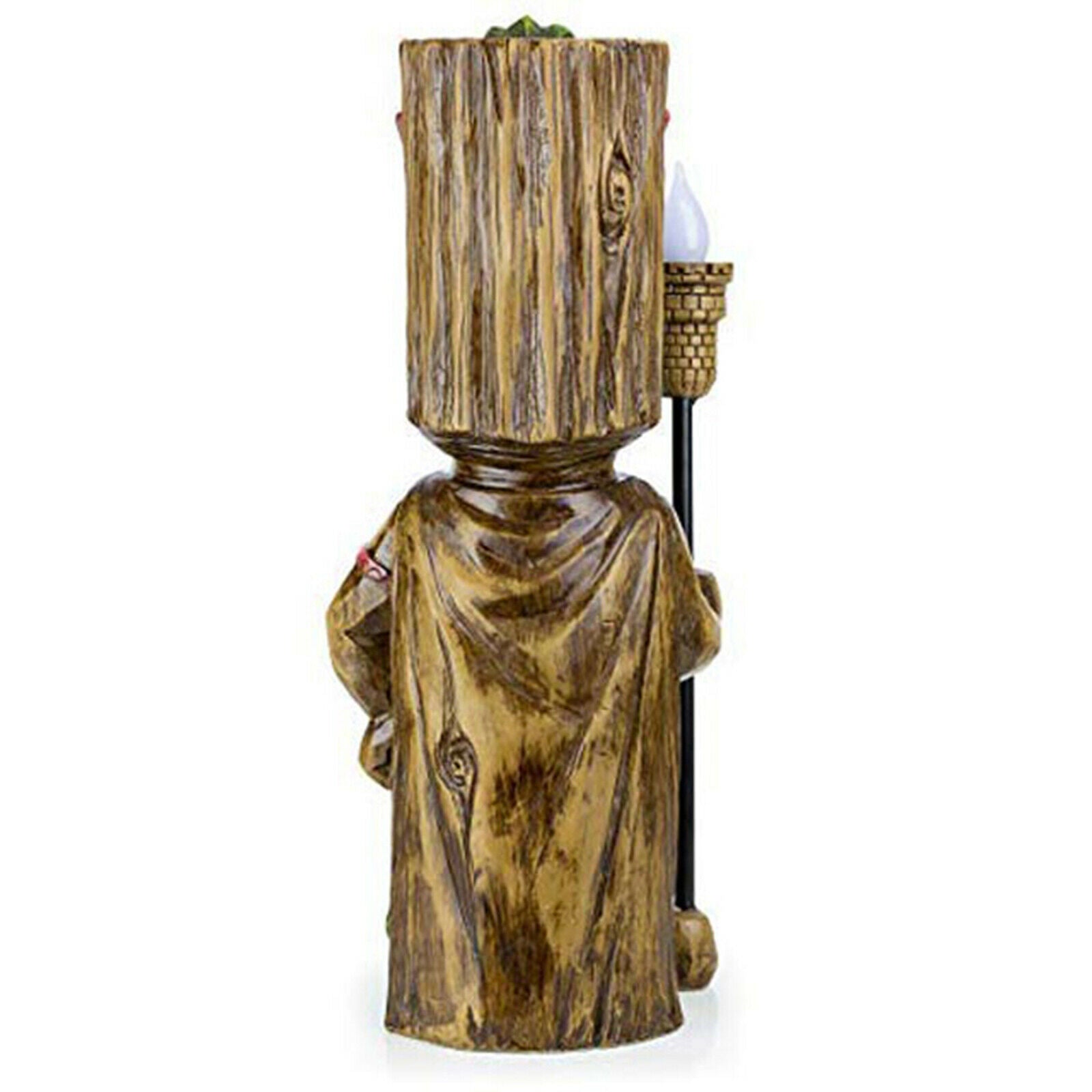 Party Time Tiki Solar Powered LED Outdoor Decor Garden Light Decorations