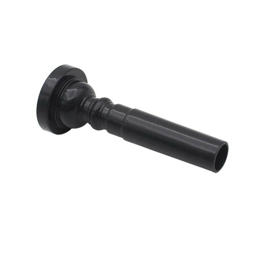 4pcs Trumpet Mouthpiece for Trumpeter Brass Instrument Parts DIY, Black