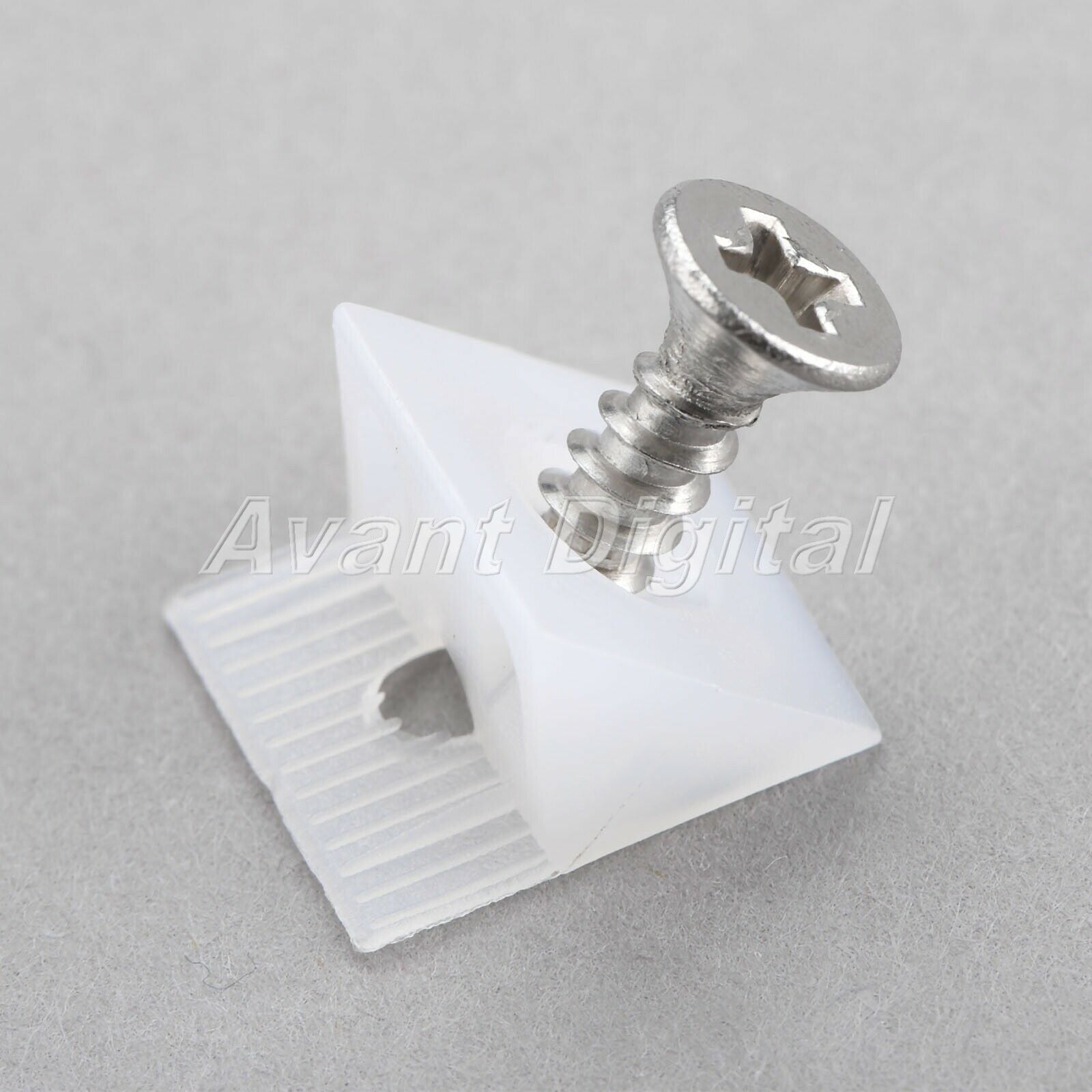 Plastic Furniture Cabinets Closets Back Panel Corner Brackets Block 50Pcs/Lot