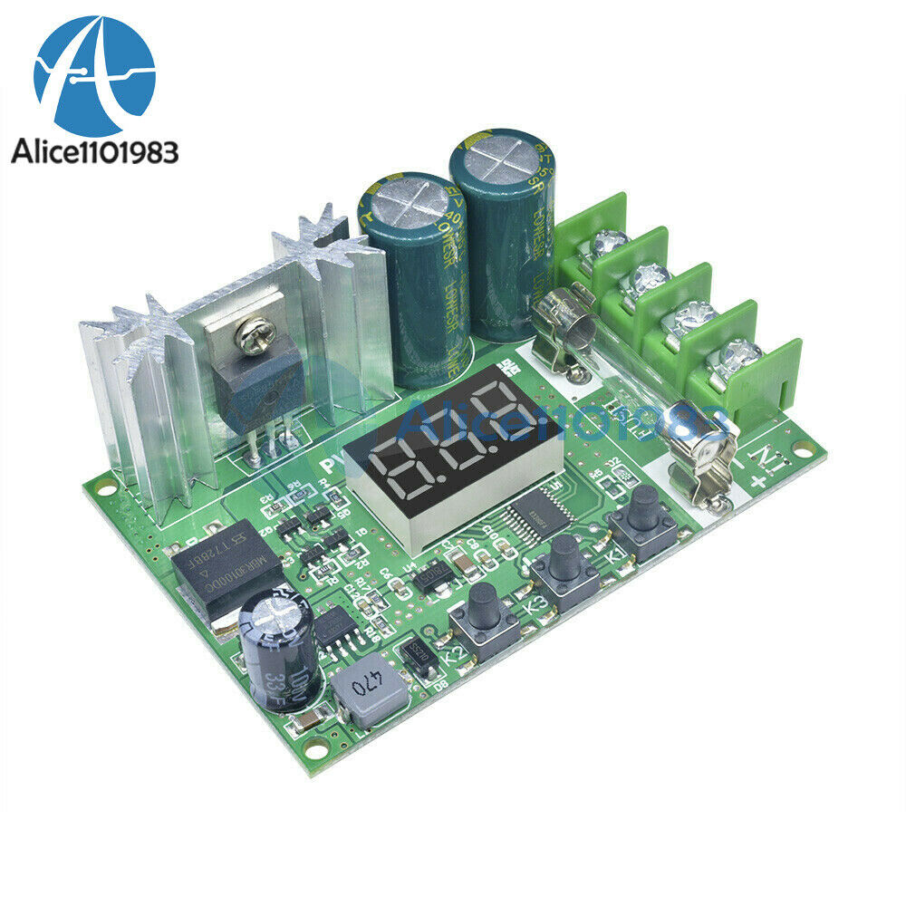 Digital Display PWM Motor Speed Controller 600W 10A Governor Regulator DC 12-60V