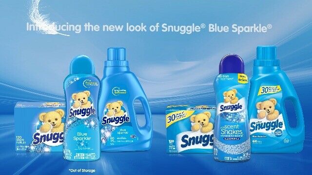 Snuggle Fabric Softener Dryer Sheets, Blue Sparkle, 80 Count