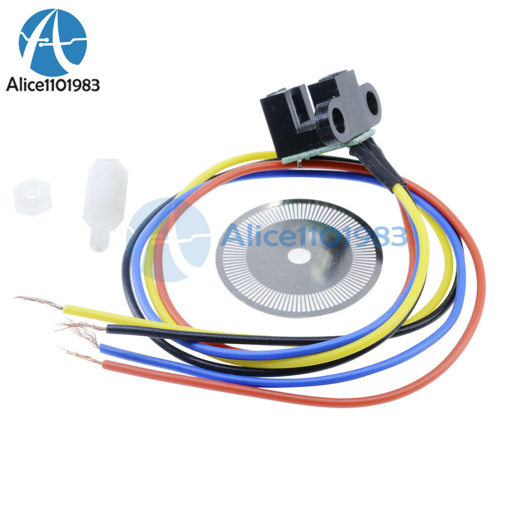 5PCS Photoelectric Speed Sensor Encoder Coded Disc Wheel for Freescale Smart Car