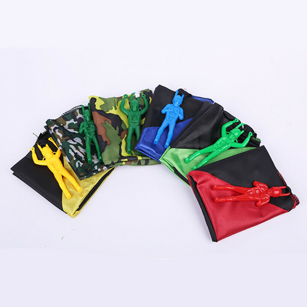 3x  Free Throwing Parachute Game Square Outdoor Children's Flying Toys