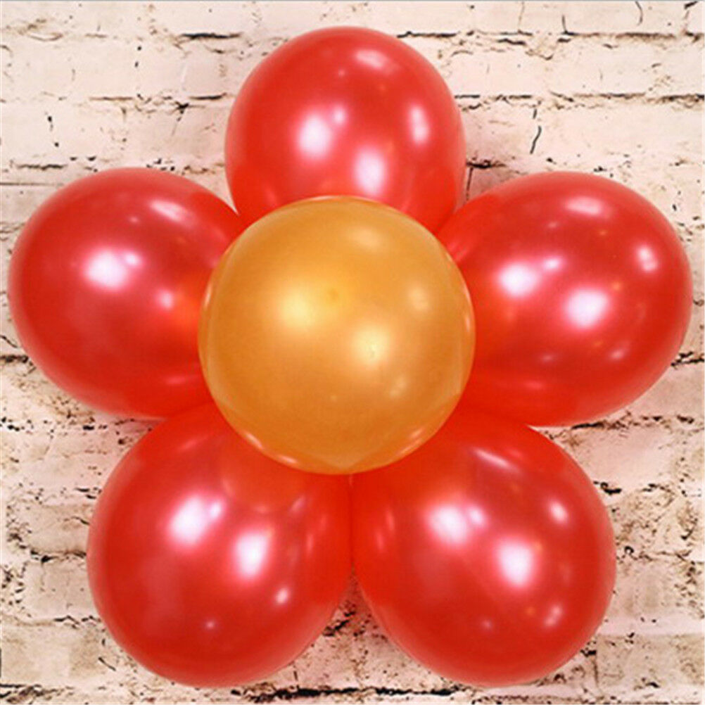 12x Balloon Arch Plastic Clip Plum Blossom Buckle For Birthday Wedding Pa.l8