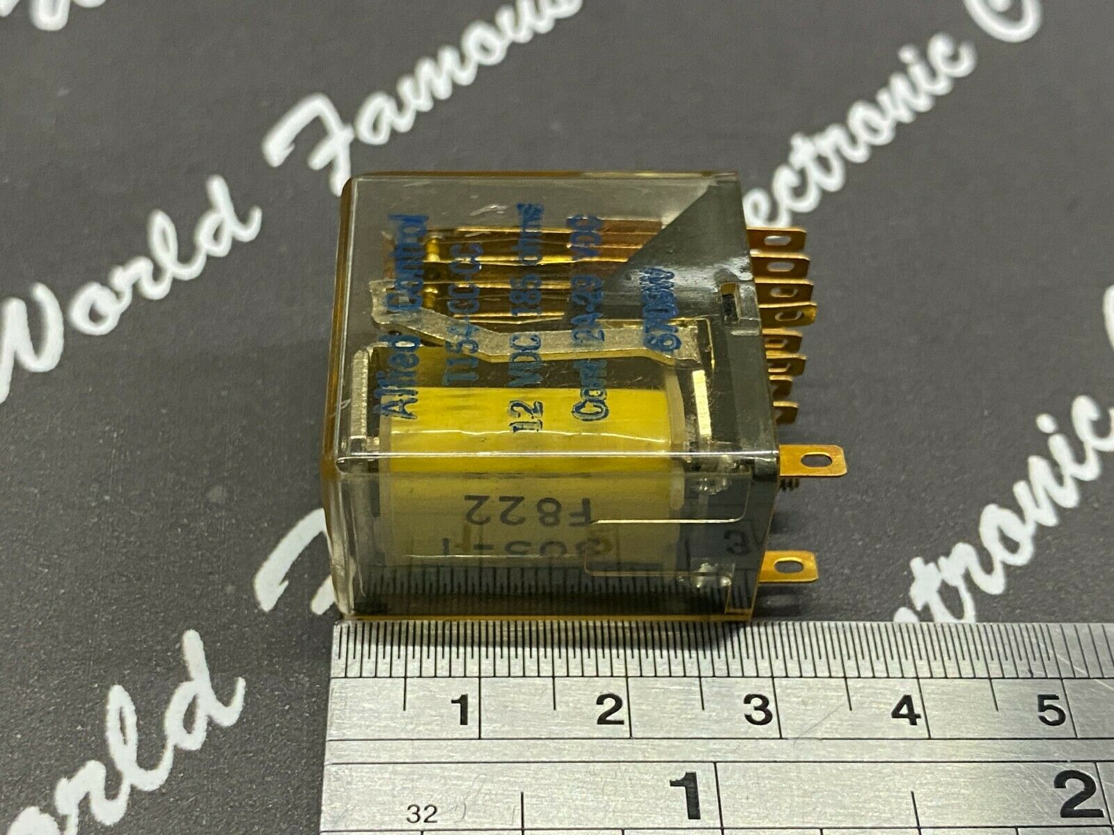 1pcs -  Allied Control T154-CC-CC 12V 185 ohms PDT Relay
