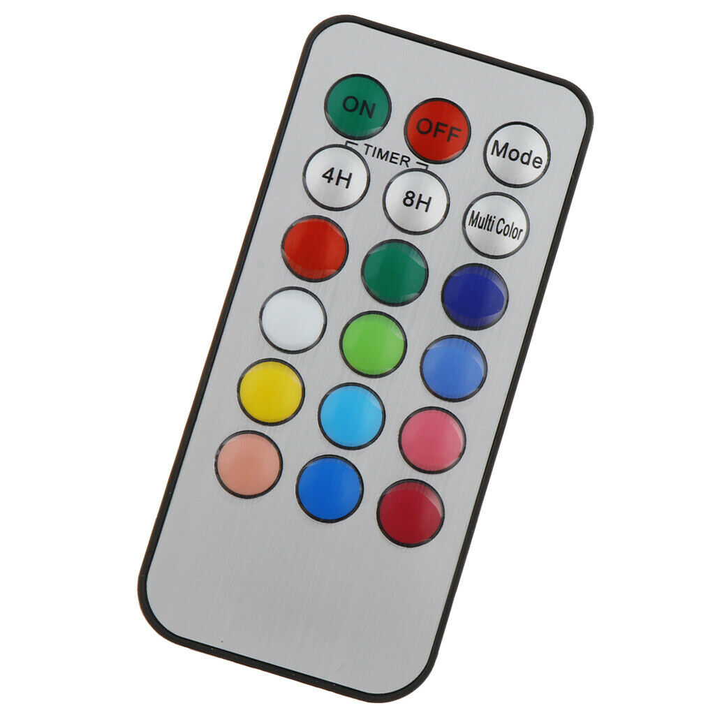 18-key Remote Control for LED Candle Flameless Color Changing Timing Remote 4H
