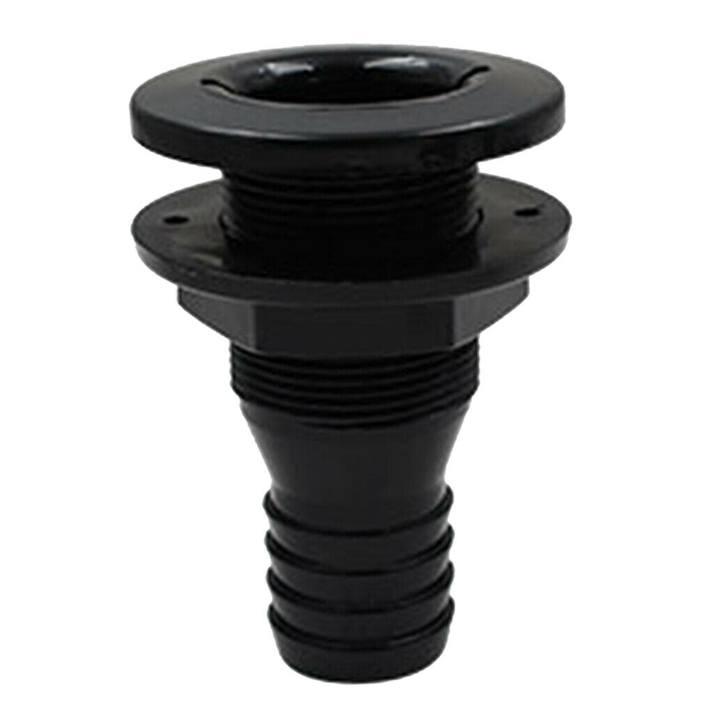 4x Durable 1'' Marine Thru-Hull Fittings Replacement Yacht Parts for Boat