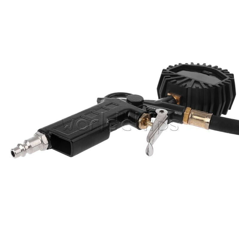 Digital Tire 200 PSI Inflator with Pressure Gauge Air Chuck for Truck/Car/Bike