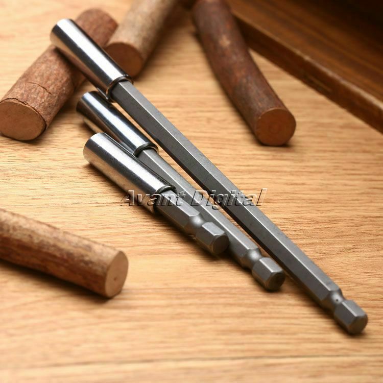 Quick Release Magnetic Hex Shank Drill Screwdriver Extension Holder 60/100/150mm